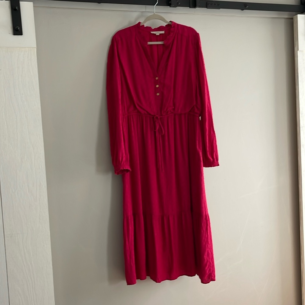 Loft pink dress